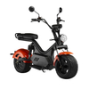 HL4.0T 2000w EEC Certificate 2 Seat Two Wheels Removable Battery Citycoco Electric Motorcycle