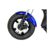 HL4.0T 2000w EEC Certificate 2 Seat Two Wheels Removable Battery Citycoco Electric Motorcycle